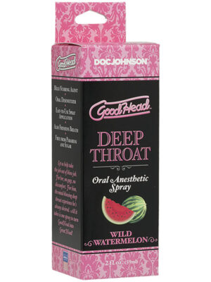 goodhead deep throat spray wild watermelon
