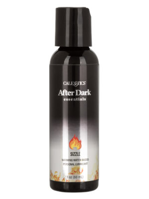 after dark essentials sizzle ultra warming water based personal lubricant 2 oz.