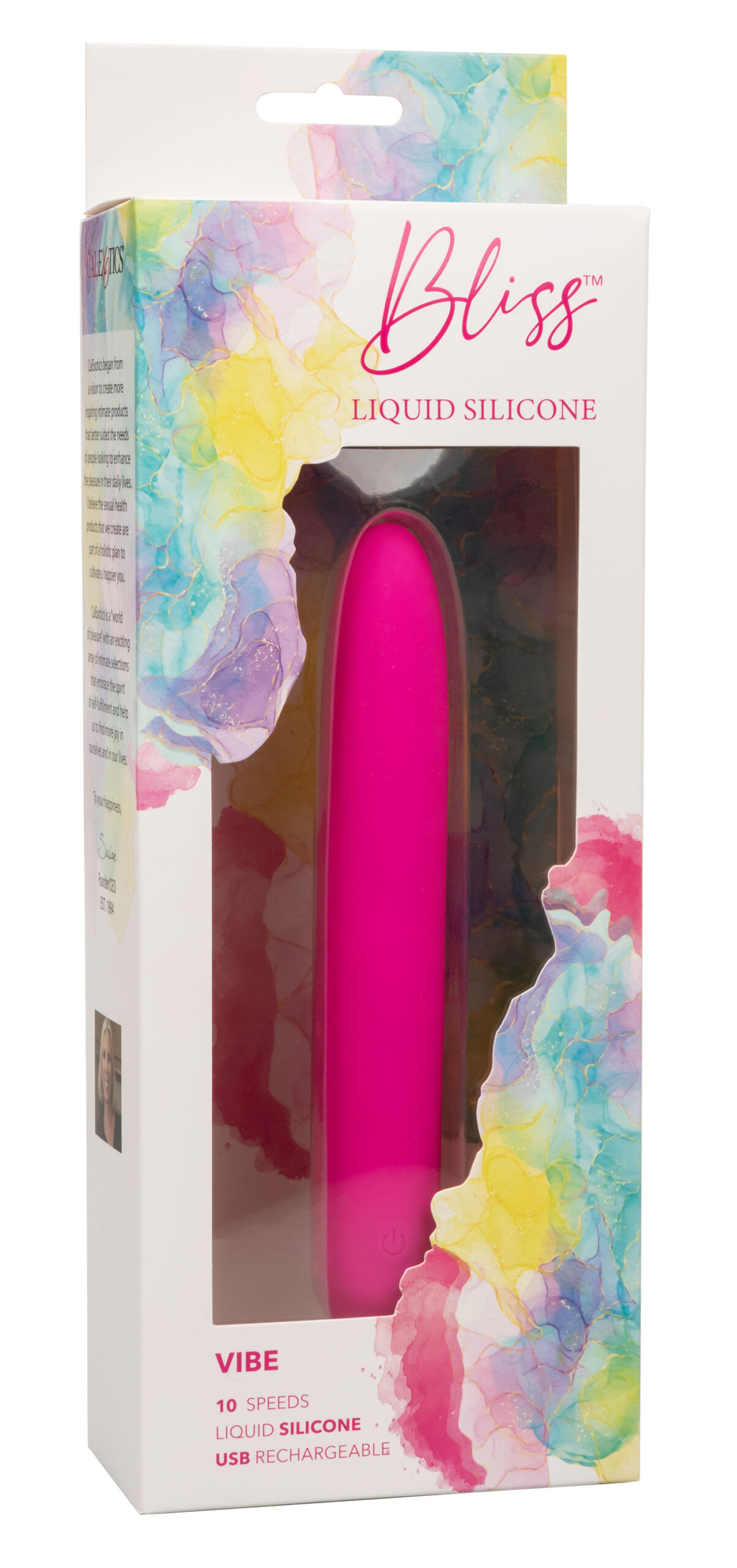 bliss liquid silicone vibe pink