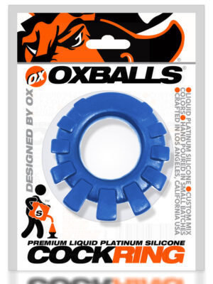 cock lug lugged cockring marine blue cock lug lugged cockring marine blue