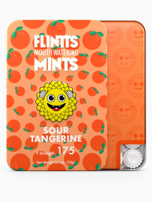 flintts mouth watering mints sour tangerine f strength 175 flintts mouth watering mints sour tangerine f strength 175