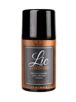 lic o licious oral delight cream salted caramel 1 fl. oz.
