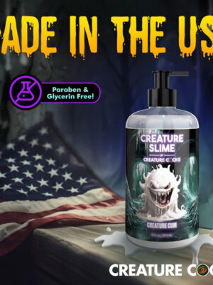 16oz creature slime creature cum unscented jizz lubricant clear