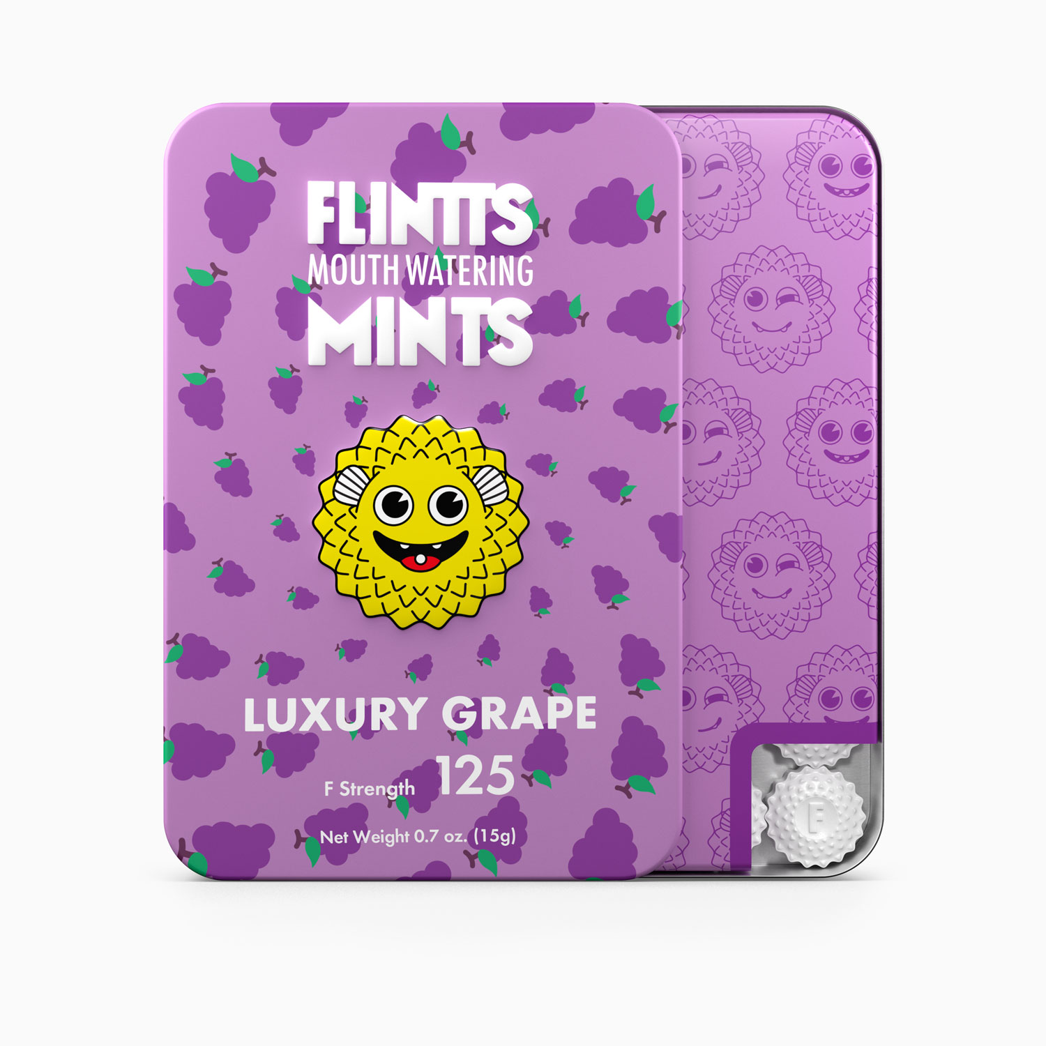 flintts mouth watering mints luxury grape f strength 125