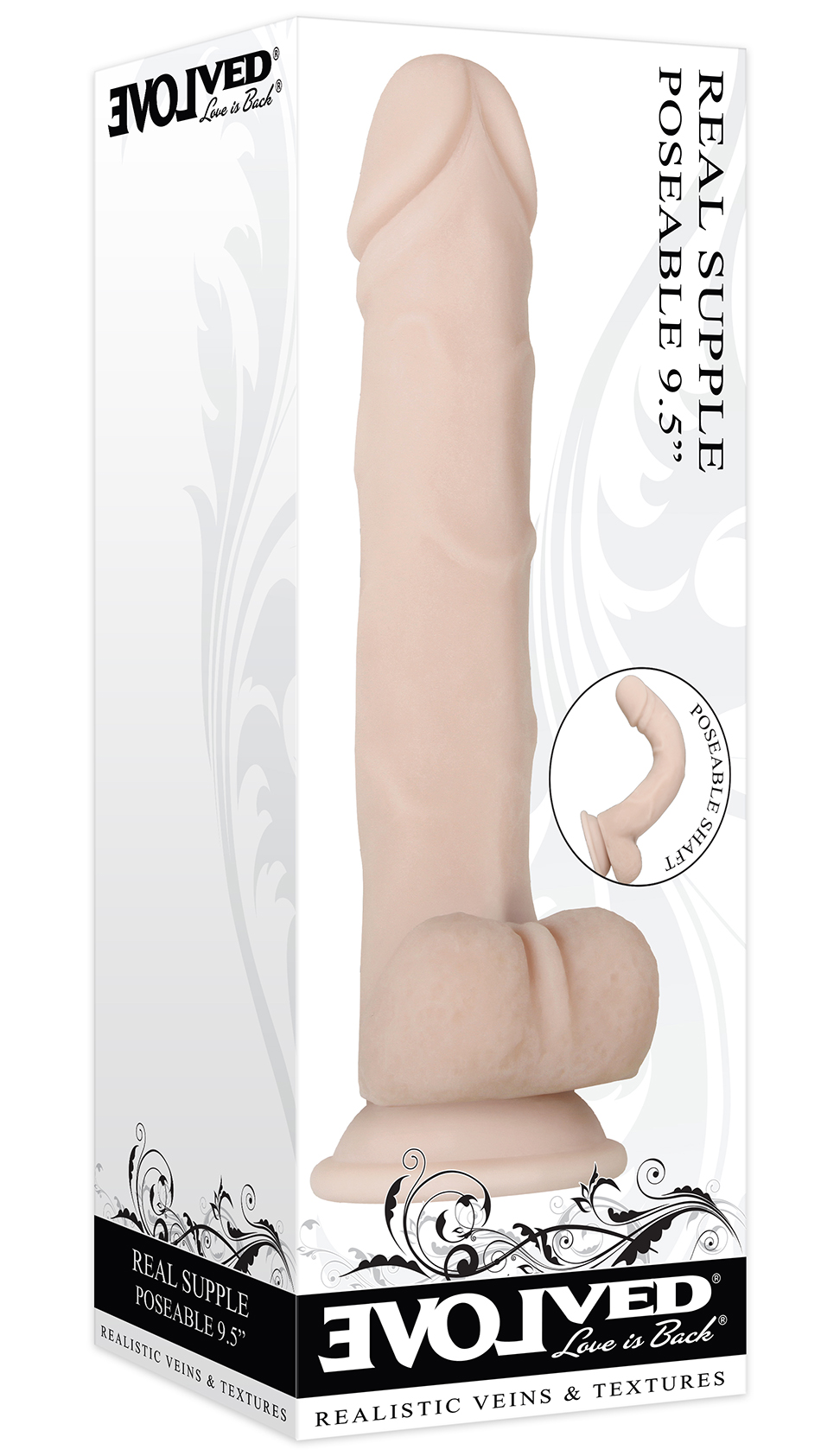 real supple poseable 9.5 inch