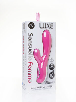 sensuelle femme luxe 10 function rabbit massager pink sensuelle femme luxe 10 function rabbit massager pink