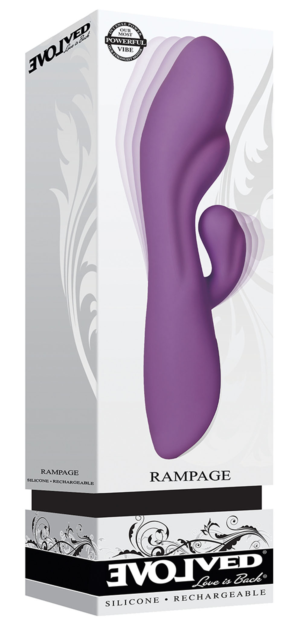rampage purple silicone vibe rampage purple silicone vibe