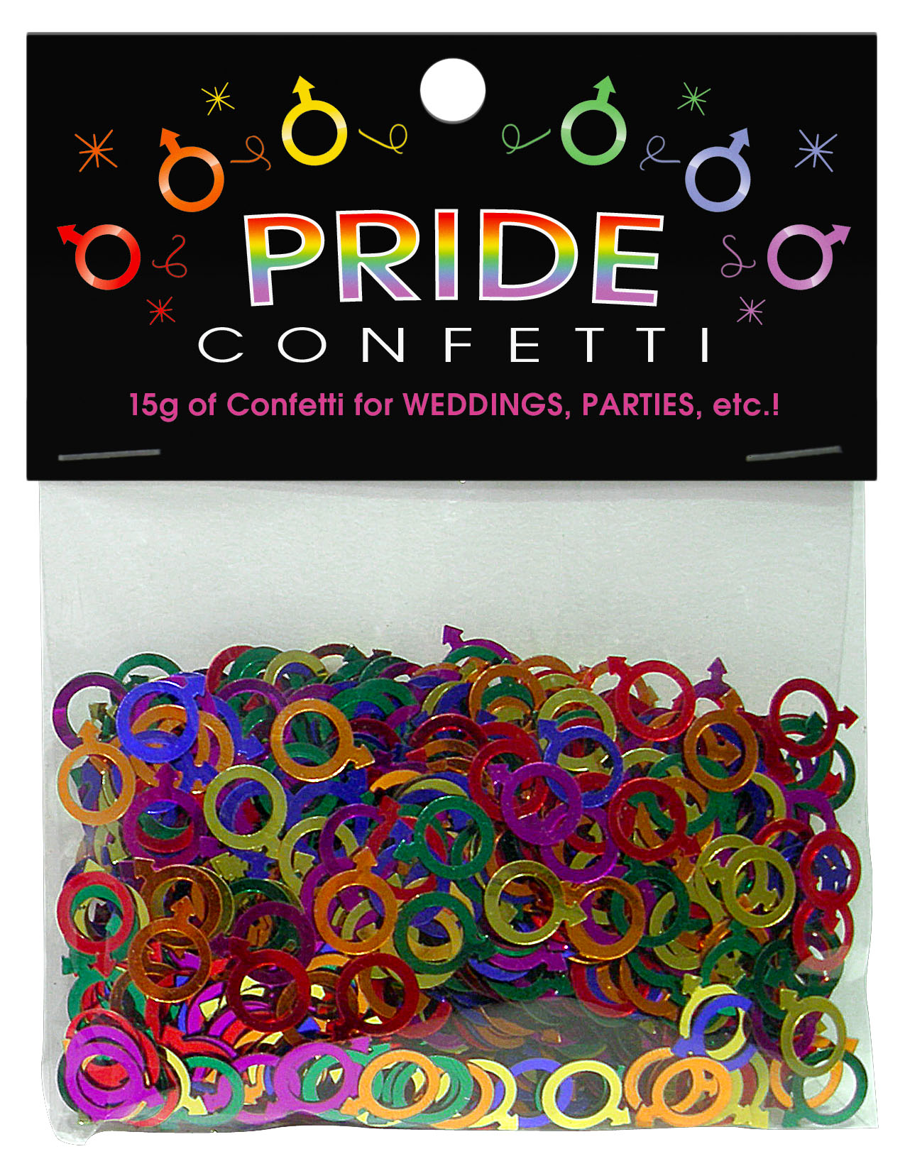 pride confetti gay