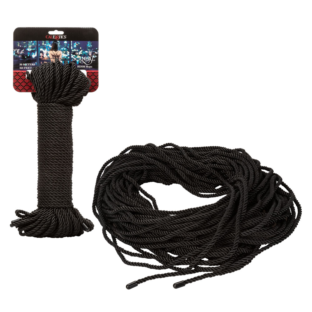 scandal bdsm rope 164 ft/ 50m black scandal bdsm rope 164 ft/ 50m black