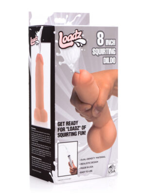 8 inch realistic dual density squirting dildo 8 inch realistic dual density squirting dildo