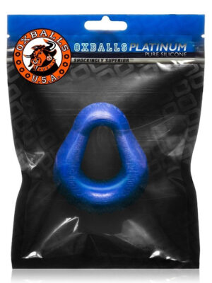 hung padded cockring oxballs blue balls