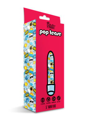 prints charming pop tease 5 inch mini vibe wham blue prints charming pop tease 5 inch mini vibe wham blue