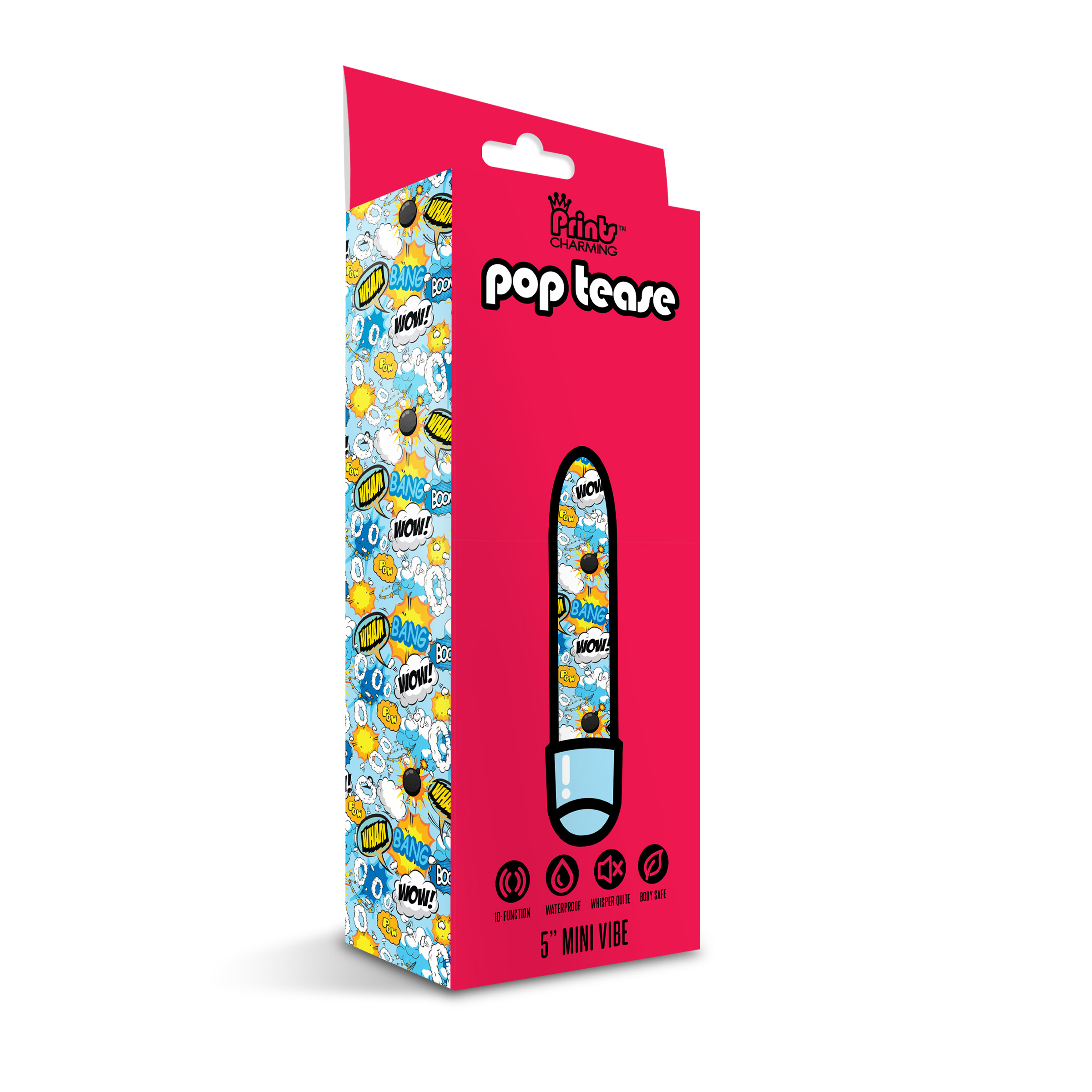 prints charming pop tease 5 inch mini vibe wham blue prints charming pop tease 5 inch mini vibe wham blue
