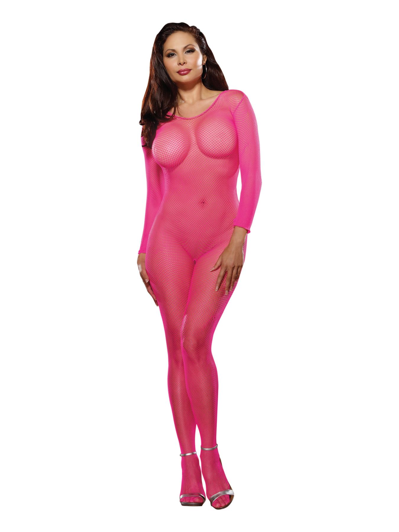 bodystocking neon pink queen size