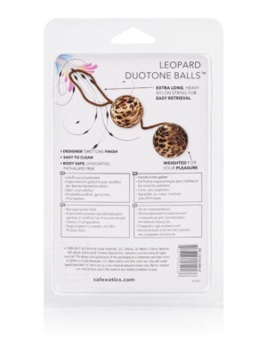 the leopard duo tone balls