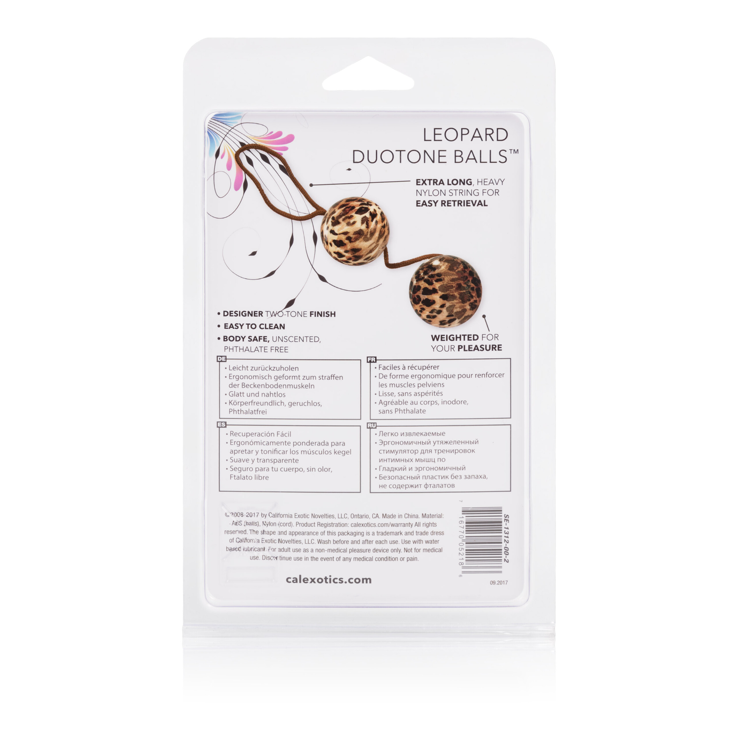 the leopard duo tone balls