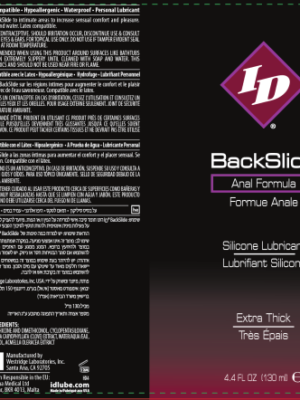 id backslide silicone lubricant 4.4 oz id backslide silicone lubricant 4.4 oz