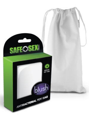 safe sex antibacterial toy bag medium 24 piece counter display safe sex antibacterial toy bag medium 24 piece counter display