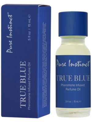 pure instinct pheromone perfume oil original dropper true blue 15ml .5fl oz