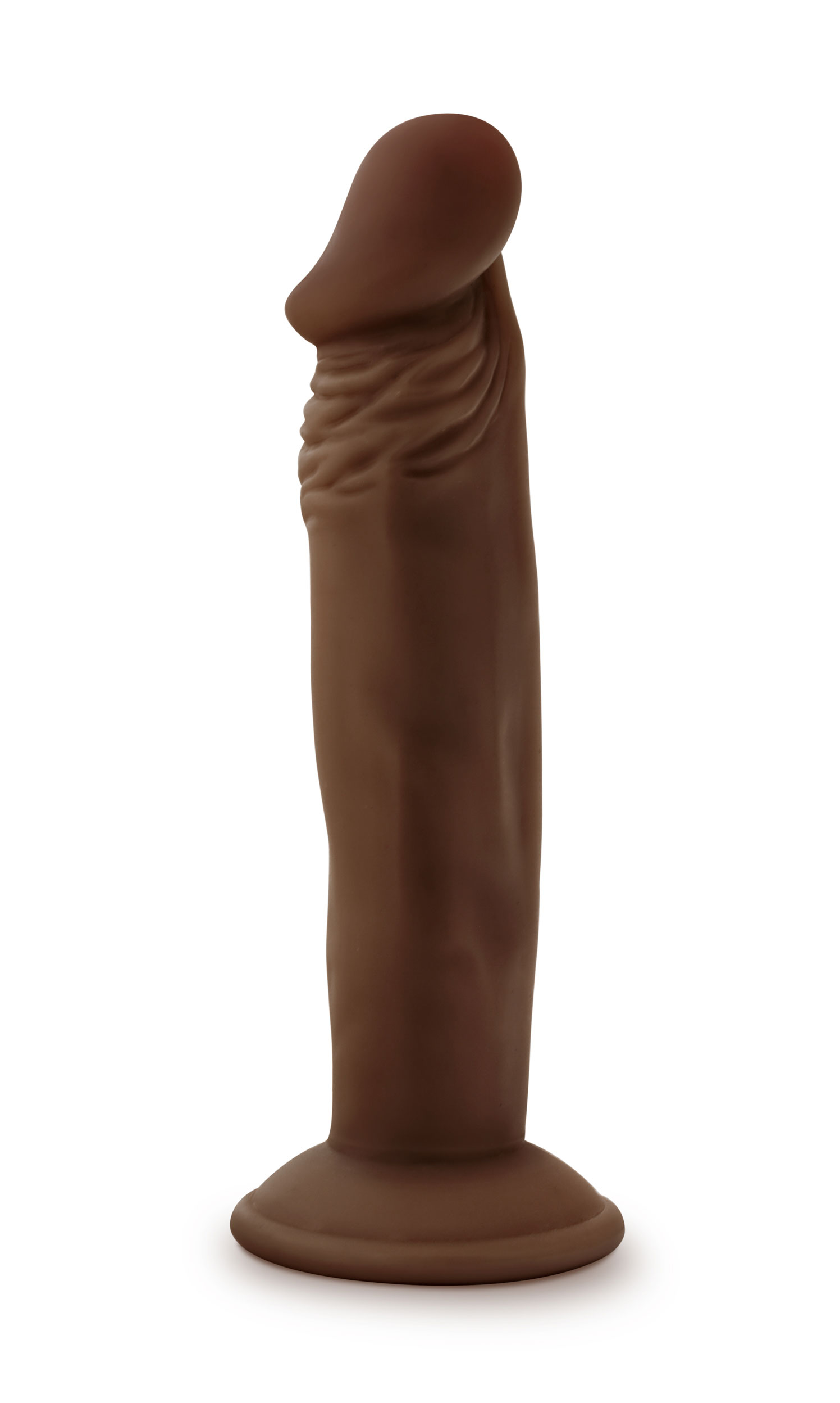 dr. skin plus 6 inch posable dildo chocolate