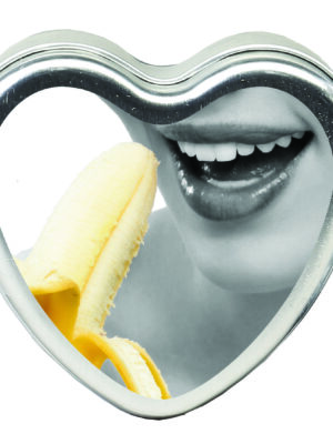 edible heart candle banana 4 oz.