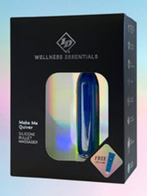 make me quiver silicone bullet massager blue