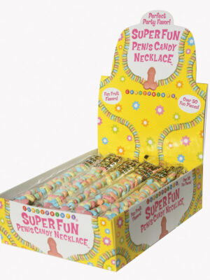 super fun penis candy 24 piece display