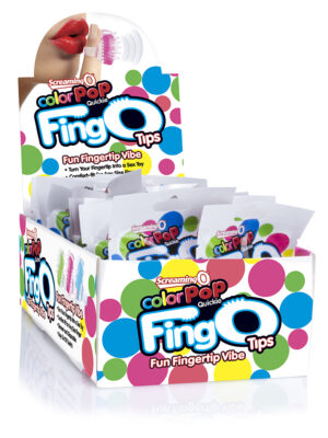 fingo tips 18 count pop box display assorted colors fingo tips 18 count pop box display assorted colors