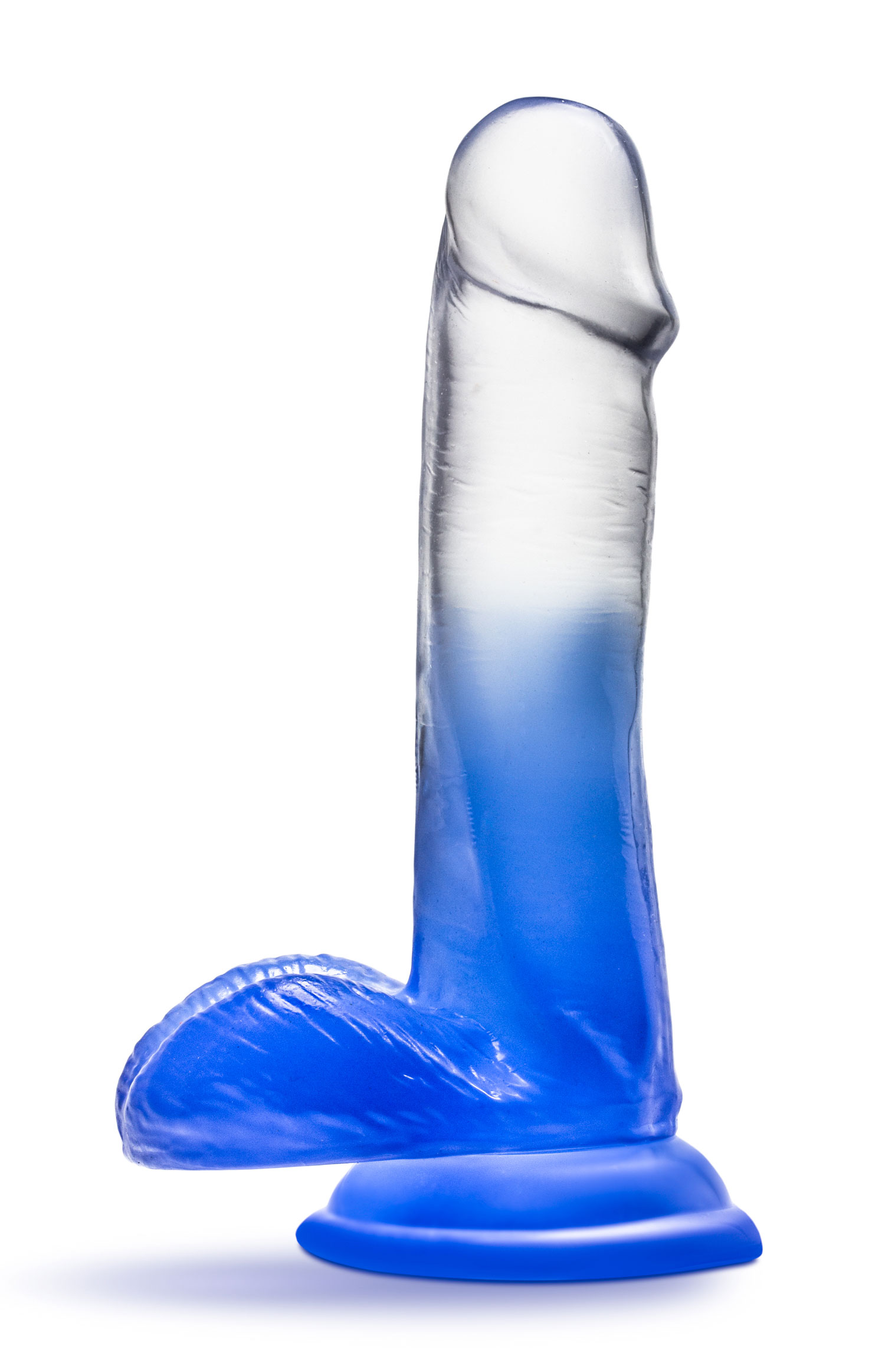 b yours stella blue 6 inch dildo blue
