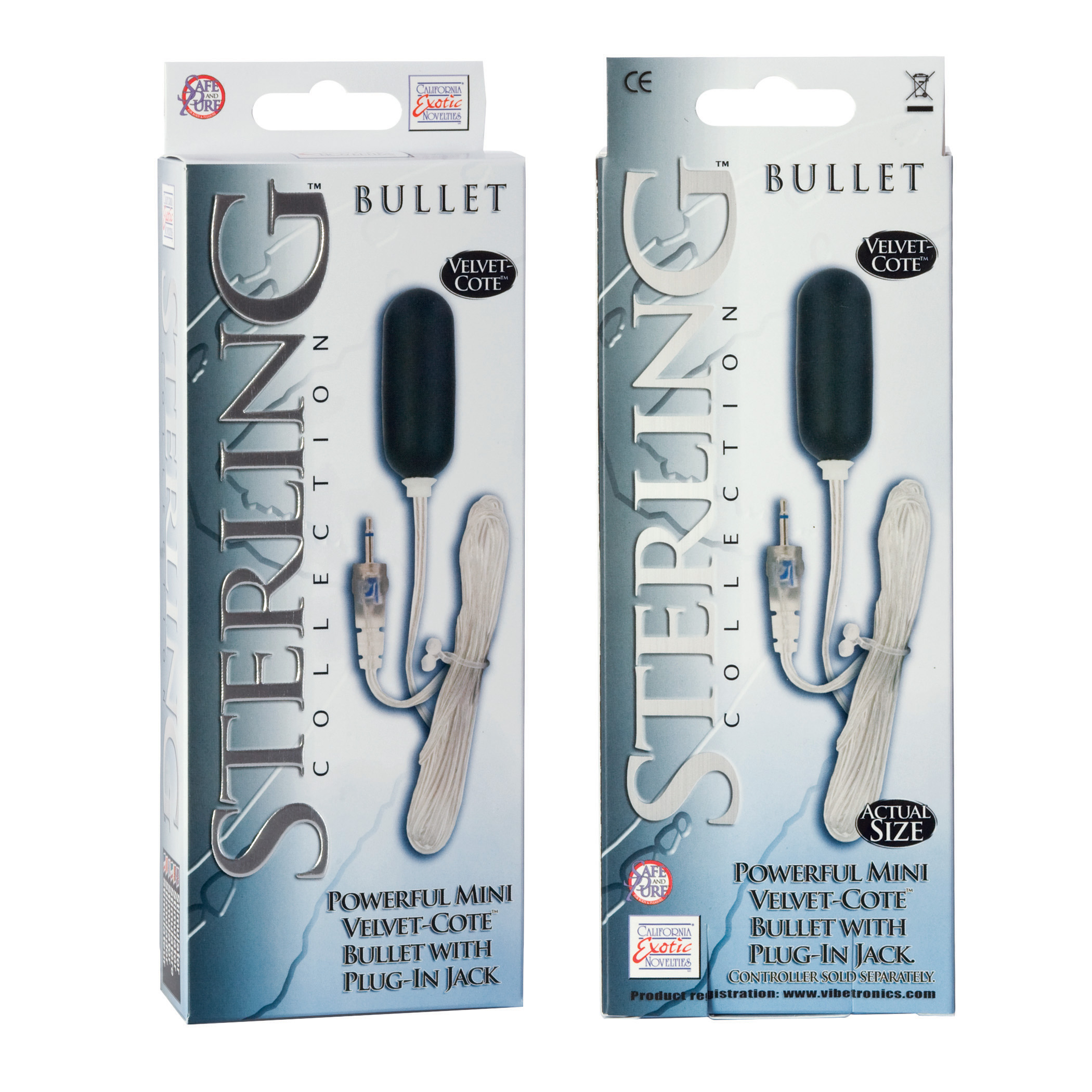 sterling collection velvet mini bullet