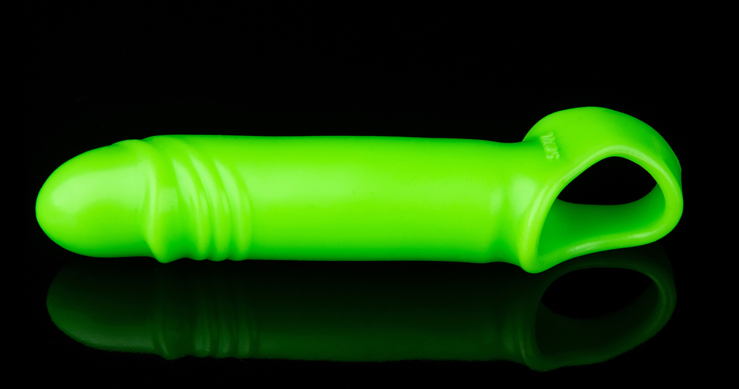 smooth stretchy penis sleeve glow in the dark