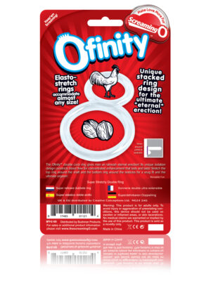 ofinity double ring clear ofinity double ring clear