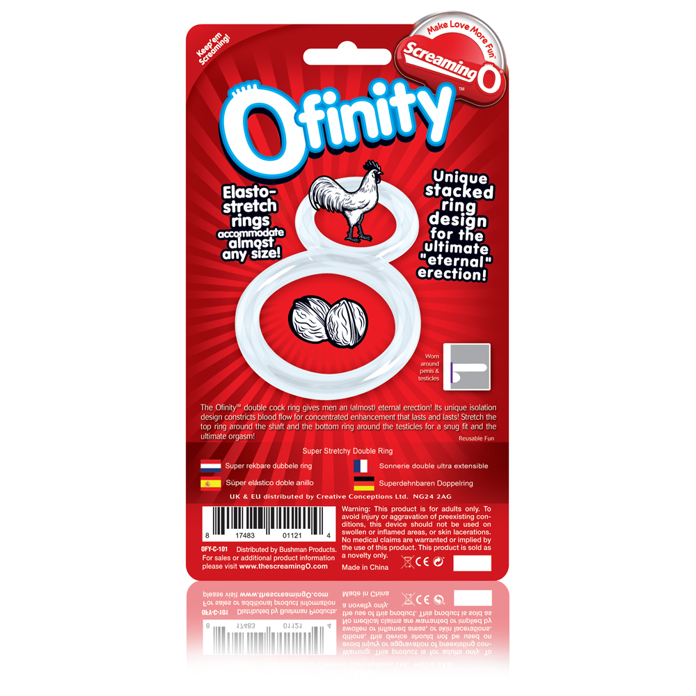 ofinity double ring clear ofinity double ring clear