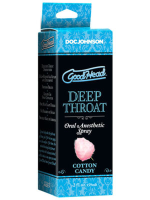 goodhead deep throat spray cotton candy 2 fl. oz.