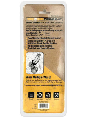 triple play cock ring