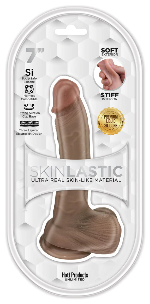 skinsations skinlastic sliding skin dildo 7 inch with suction base skinsations skinlastic sliding skin dildo 7 inch with suction base