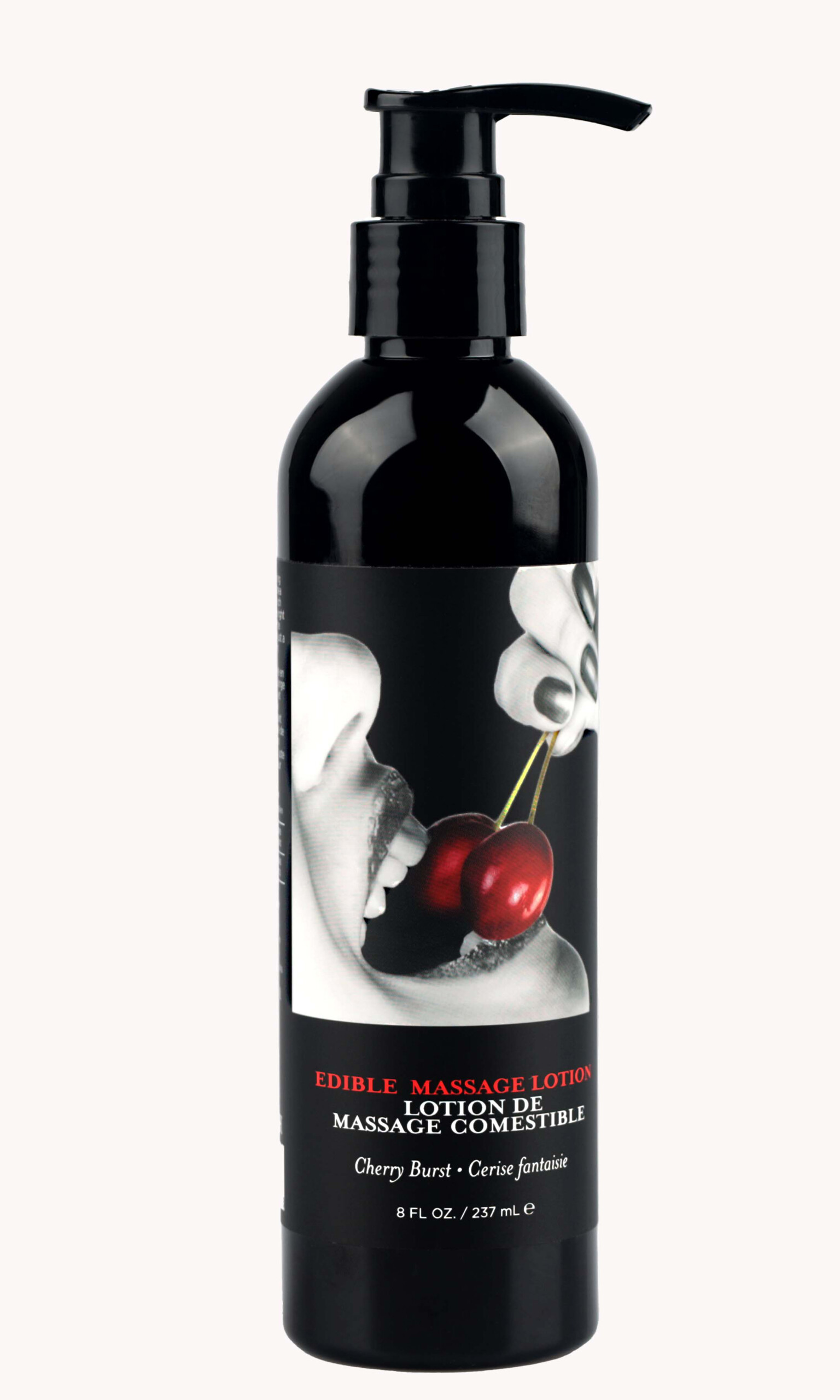 edible massage lotion cherry 8 fl. oz.
