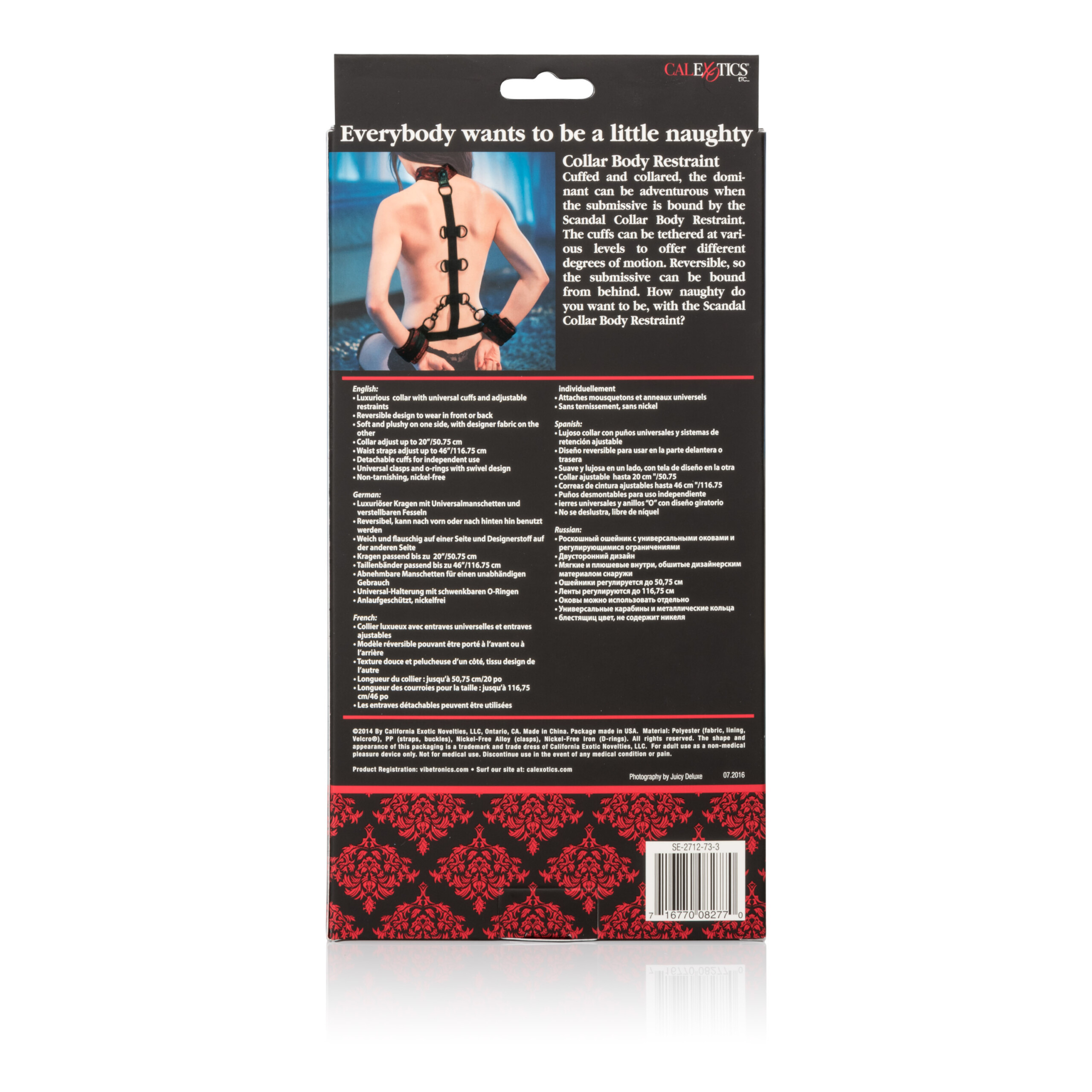 scandal collar body restraint