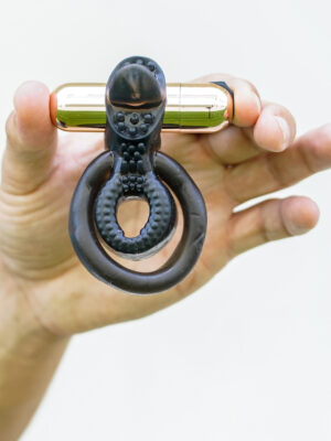 jayden vibrating erection enhancer ring rose gold