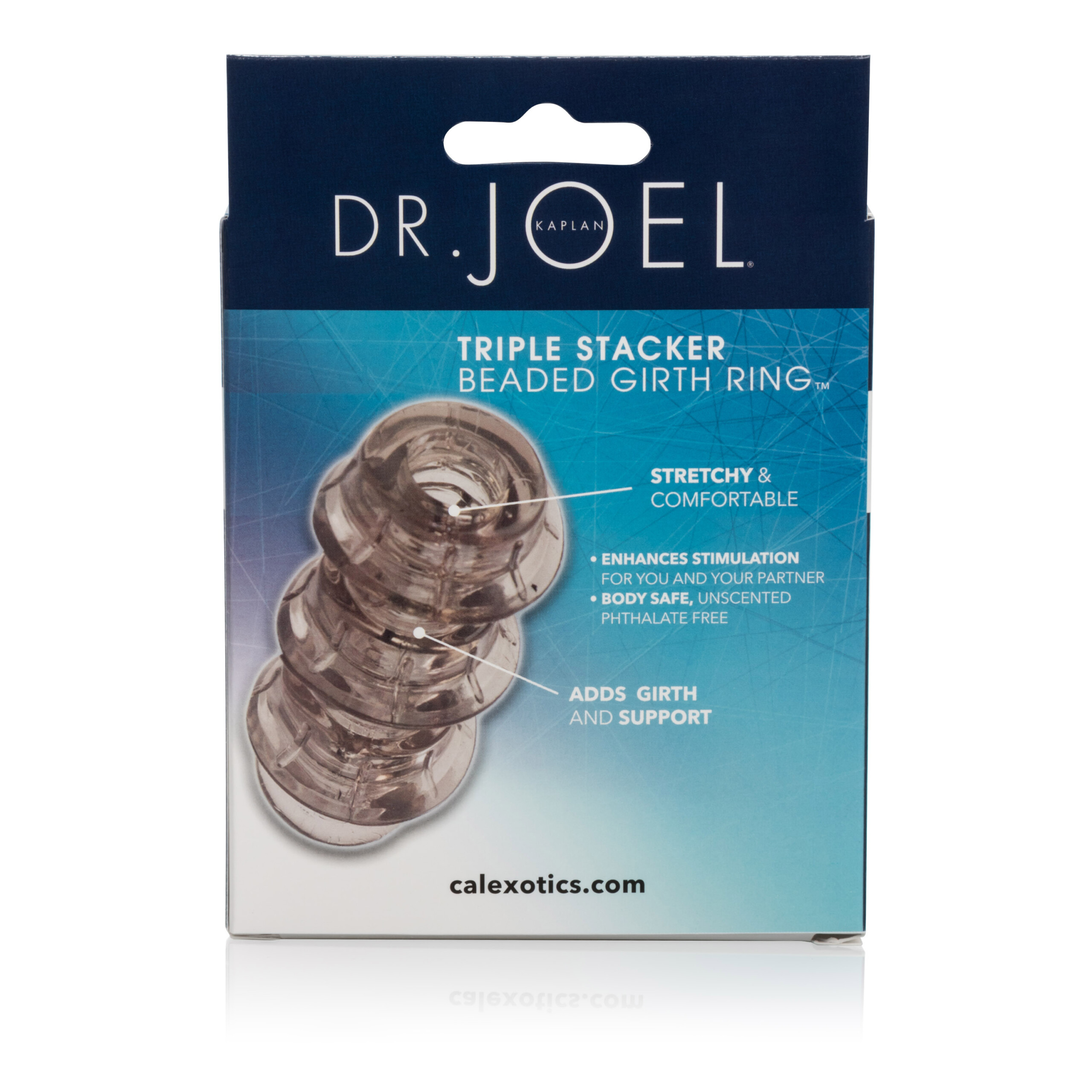 dr. joel kaplan beaded girth ring triple stacker