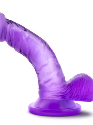 naturally yours 4 inch mini cock purple