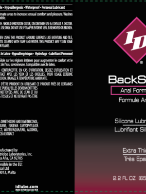 id backslide silicone lubricant 2.2 oz
