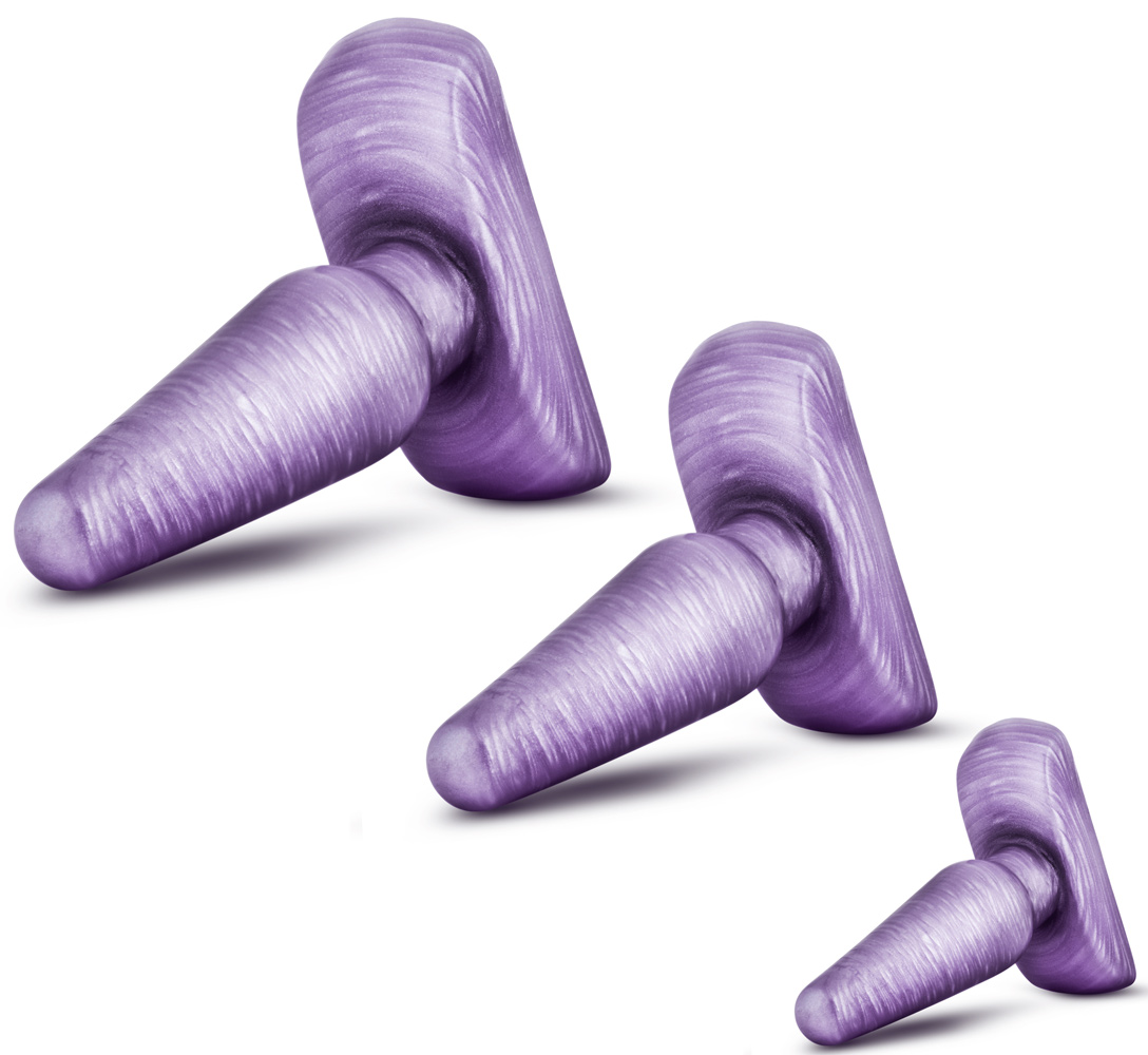 b yours anal trainer kit purple swirl