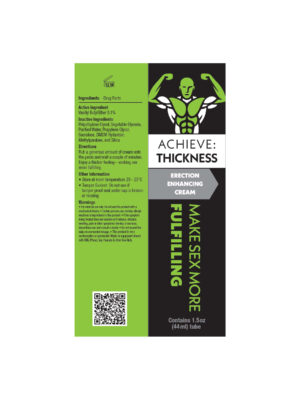 achieve thickness erection enhancement cream 1.5 oz