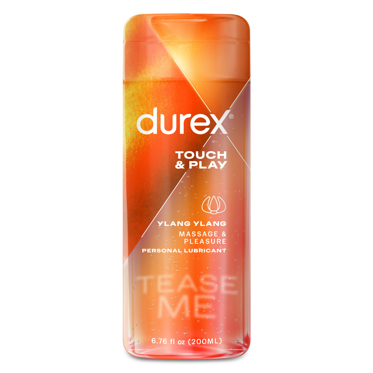 durex massage & play 2 in 1 sensual ylang ylang 6.76 fl. oz. / 200 ml