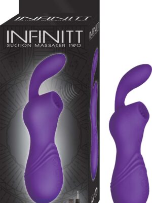 infinitt suction massager two purple