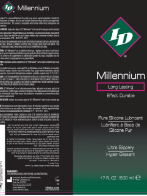 id millennium silicone lubricant 17 oz