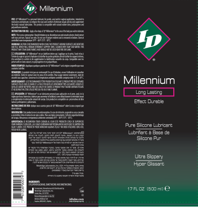 id millennium silicone lubricant 17 oz