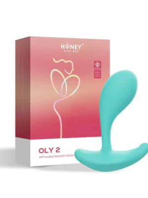 oly 2 app enabled wearable vibrator blue