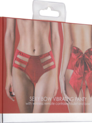 sexy bow vibrating panty red sexy bow vibrating panty red